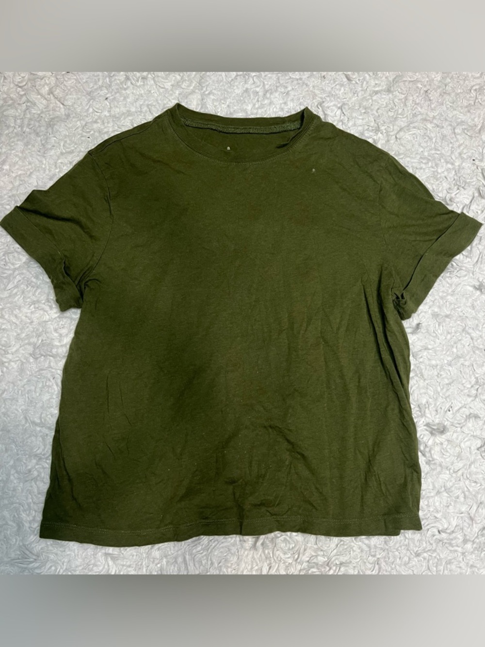 Crew Neck Short Sleeve Tee